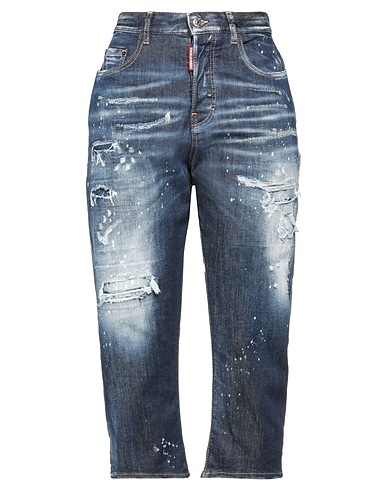 DSQUARED2 Denim pants Blue 92% Cotton, 6% Elastomultiester, 2% Elastane