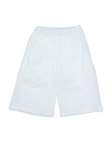 VICOLO Shorts & Bermuda White 100% Cotton