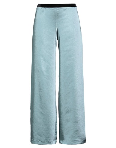 SIMONA TAGLIAFERRI Casual pants Pastel blue 100% Polyester