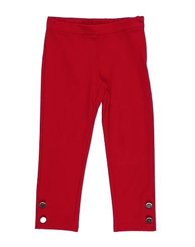 Y-CLÙ Casual trouser Red 60% Rayon, 35% Nylon, 5% Elastane