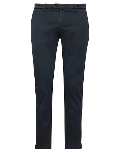 BRIGLIA 1949 Casual pants Midnight blue 97% Cotton, 3% Elastane