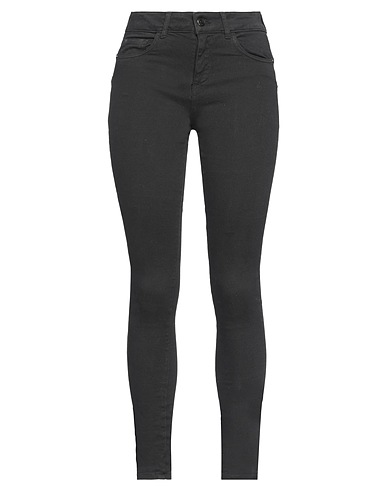 KOCCA Denim trousers Black 99% Cotton, 1% Elastane