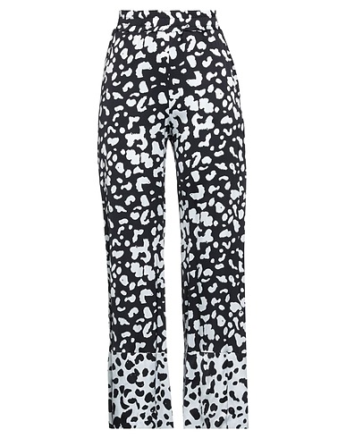 AINEA Casual trouser Black 97% Viscose, 3% Elastane