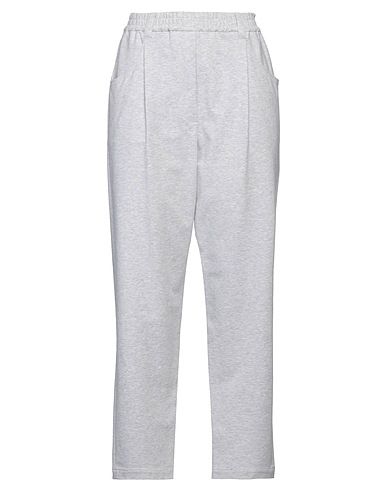 BRUNELLO CUCINELLI Casual trouser Grey 98% Cotton, 2% Elastane