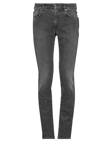 MOSCHINO Denim pants Black 98% Cotton, 2% Elastane