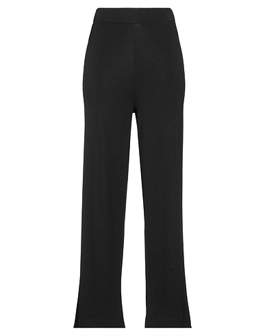ALPHA STUDIO Casual trouser Black 65% Viscose, 35% Nylon