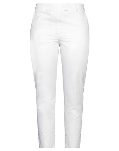 ICONA by KAOS Pantalone Bianco 100% Cotone