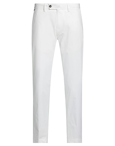 MESSAGERIE Chinos PATRIZIO PISCAGLIA Bianco 97% Cotone, 3% Elastan