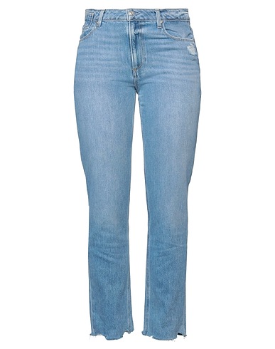 PAIGE Denim trousers Blue 60% Cotton, 40% Lyocell
