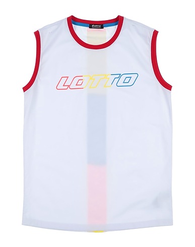 LOTTO T-shirt White 64% Cotton, 36% Polyester