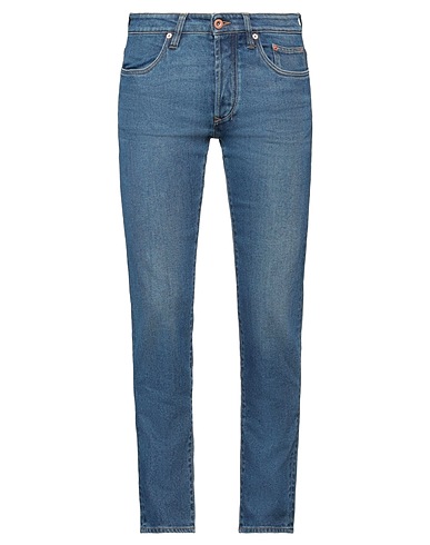 SIVIGLIA Denim trousers Blue 98% Organic cotton, 2% Elastane