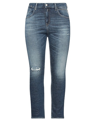 REPLAY Denim pants Blue 99% Cotton, 1% Elastane