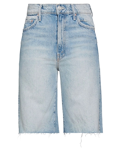 MOTHER Denim shorts Blue 100% Cotton