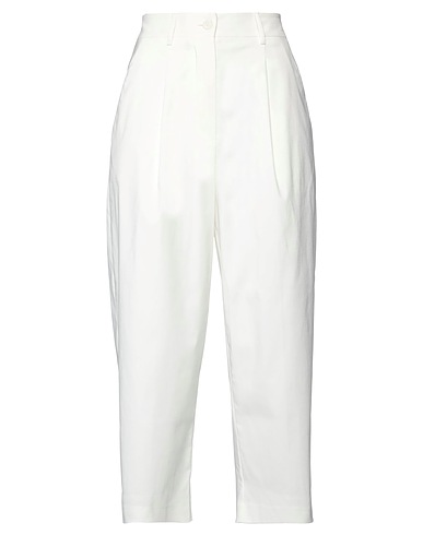 PIERANTONIO GASPARI Pantalone Bianco 77% Viscosa, 21% Poliammide, 2% Elastan