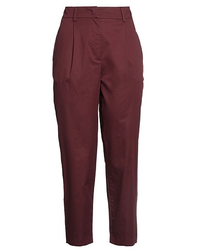 KAOS Casual trouser Plum 100% Cotton