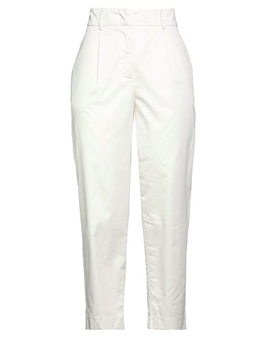 KAOS Pantalone Avorio 100% Cotone