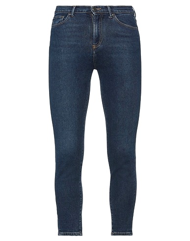 TELA GENOVA Pantaloni jeans Blu 99% Cotone, 1% Elastan