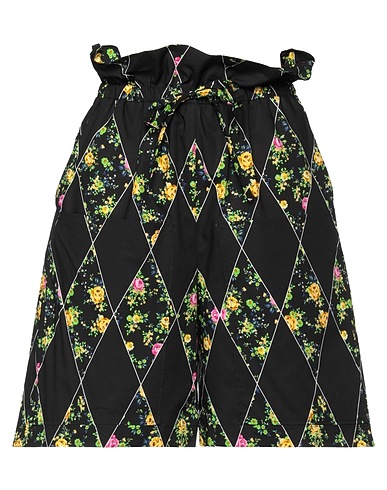 MSGM Shorts & Bermuda Black 100% Cotton