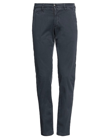 BRIGLIA 1949 Casual pants Midnight blue 97% Cotton, 3% Elastane