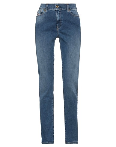DIESEL Denim trousers Blue 91% Cotton, 5% Elastomultiester, 4% Elastane