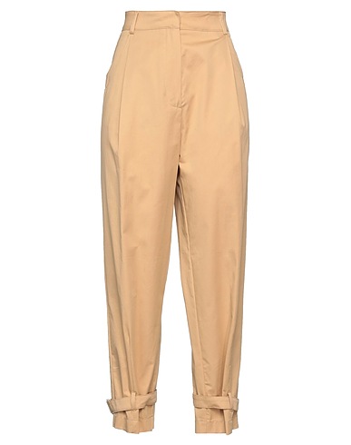 BEATRICE .B Casual trouser Sand 98% Cotton, 2% Elastane