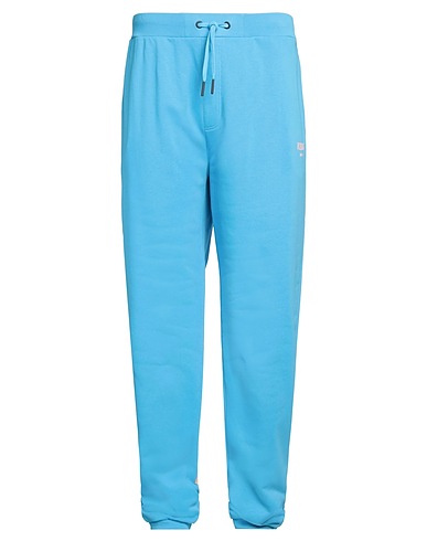 ICEBERG Casual pants Azure 90% Cotton, 10% Polyester