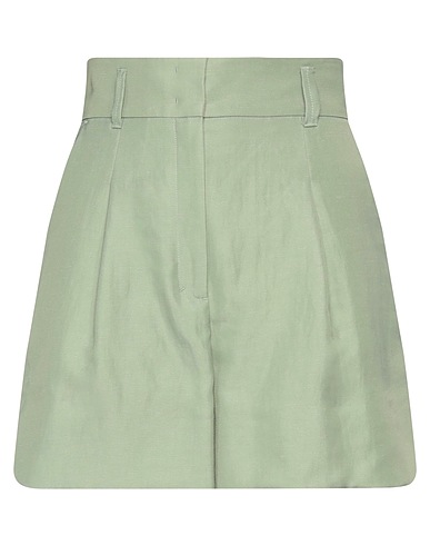 DOROTHEE SCHUMACHER Shorts & Bermuda Sage green 59% Polyester, 41% Linen