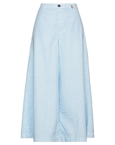 I LOVE MP パンツ スカイブルー ポリエステル 50% / リネン 26% / コットン 24%