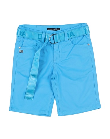 DANIELE ALESSANDRINI Shorts & Bermuda Azure 98% Cotton, 2% Elastane
