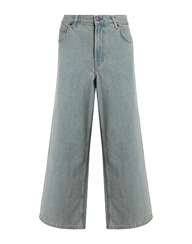 TOPSHOP Denim pants Blue 100% Cotton