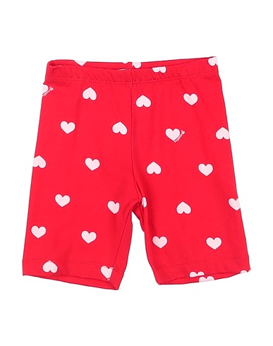 MONNALISA Shorts & Bermuda Red 92% Cotton, 8% Elastane