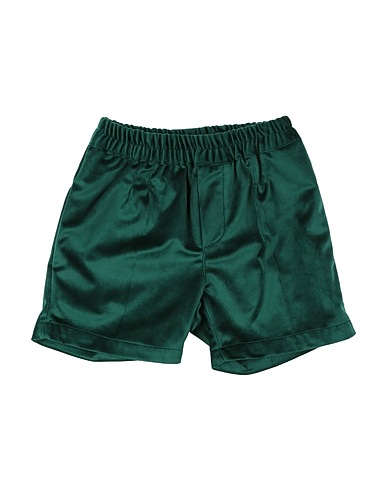 SKILL_OFFICINE Shorts & Bermuda Emerald green 60% Viscose, 40% Polyamide