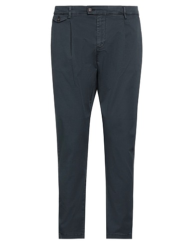 IMPURE Casual trouser Slate blue 98% Cotton, 2% Elastane
