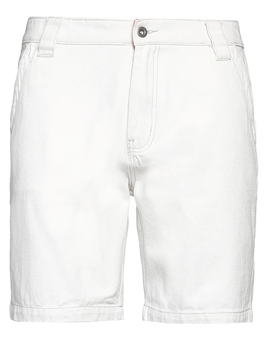 DEUS EX MACHINA Shorts Off white 100% Baumwolle