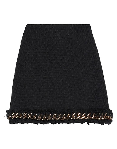 VERSACE Mini skirt Black 100% Cotton