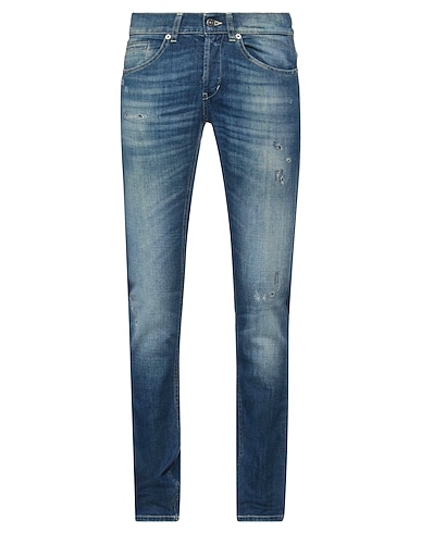 DONDUP Denim trousers Blue 92% Cotton, 6% Elastomultiester, 2% Elastane