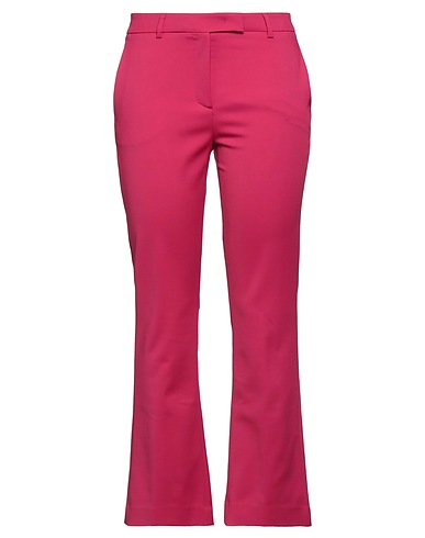 QL2  QUELLEDUE Casual trouser Burgundy 50% Cotton, 44% Polyamide, 6% Elastane