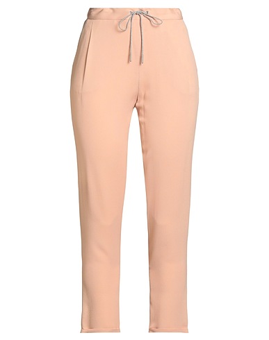 FABIANA FILIPPI Pantalone Cipria 57% Acetato, 43% Seta, Poliestere, Elastan