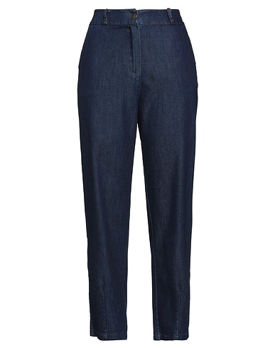 DEJAVU OVER Pantaloni jeans Blu 76% Cotone, 24% Viscosa
