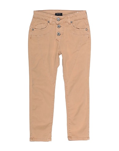 PLEASE Casual trouser Beige 97% Cotton, 3% Elastane