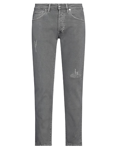 NINE IN THE MORNING Denim pants Grey 99% Cotton, 1% Elastane