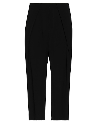BALMAIN Casual trouser Black 91% Cotton, 9% Wool