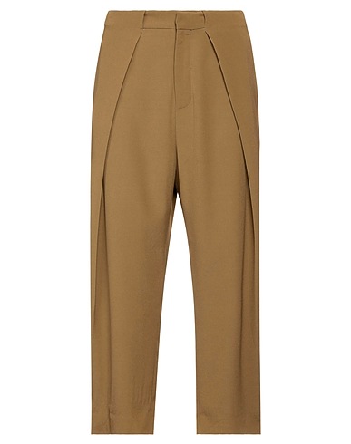BALMAIN Hosen Khaki 91% Baumwolle, 9% Wolle