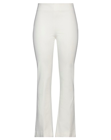 MAISON LAVINIATURRA Casual trouser White 60% Viscose, 35% Polyamide, 5% Elastane
