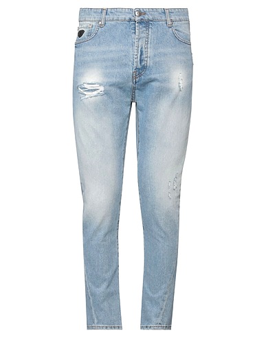 JOHN RICHMOND Denim trousers Blue 100% Cotton