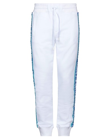VERSACE JEANS COUTURE Casual trouser White 100% Cotton, Elastane