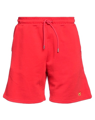 BEL-AIR ATHLETICS Shorts & Bermudas Rot 100% Baumwolle
