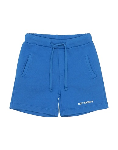 ROŸ ROGER'S Shorts & Bermuda Blue 100% Cotton