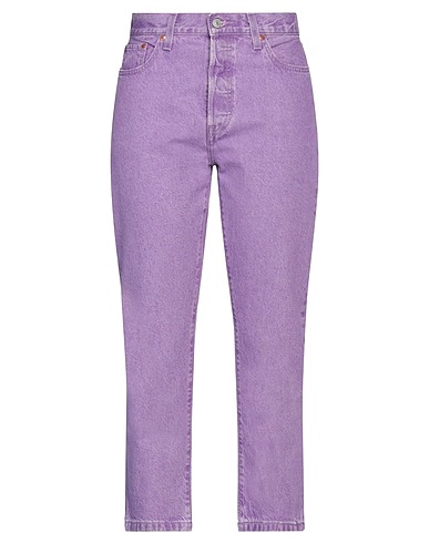 LEVI'S Denim pants Mauve 100% Cotton