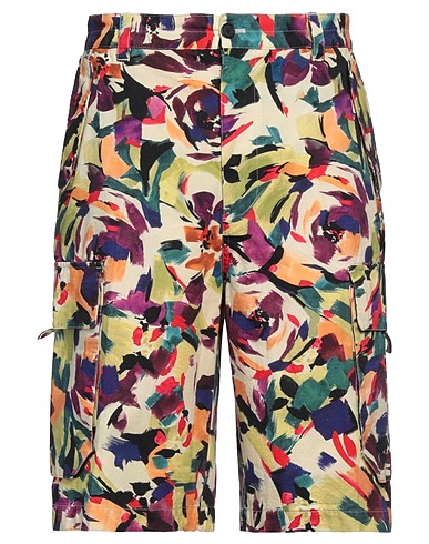 KENZO Shorts & Bermuda Ivory 100% Cotton